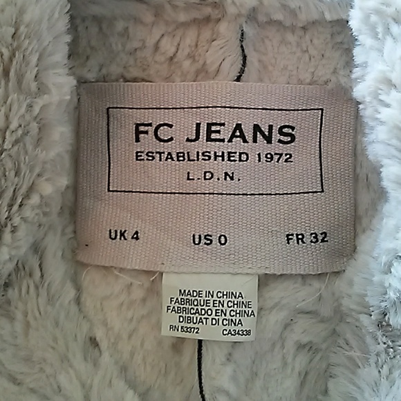 FC Jeans Faux Leather Vest - Picture 3 of 5